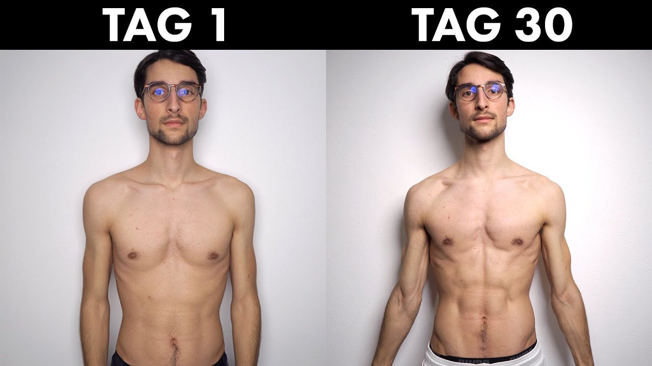 Meine 30 Tage Body Transformation | Homeworkout Challenge