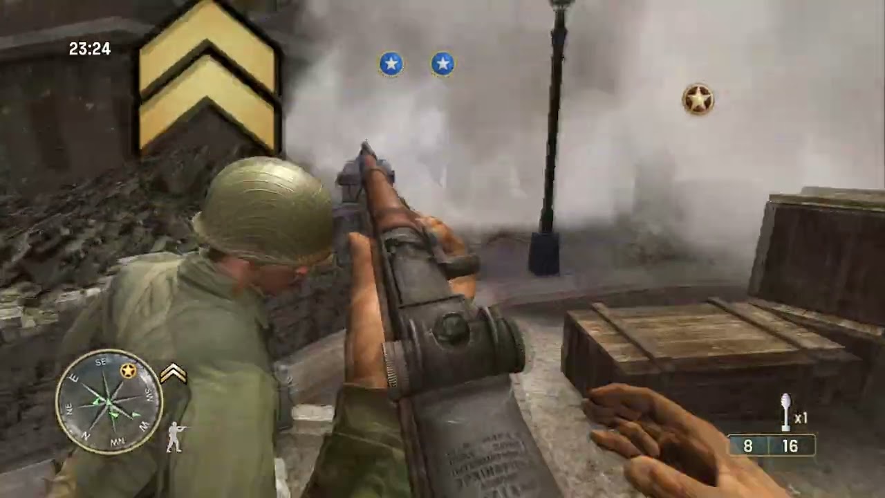 Call of Duty 3 Multiplayer Gameplay - War on Rouen