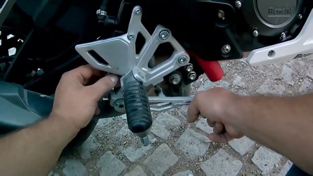 MOTOSİKLET ARKA FREN AYARI VE VE MÜŞÜRÜ