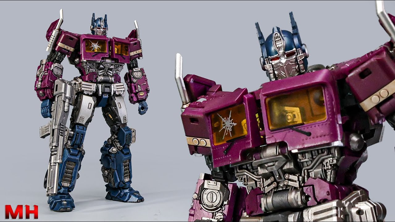 Lucky cat SSR01G/SSR01B Bumblebee Optimus Prime transformation.