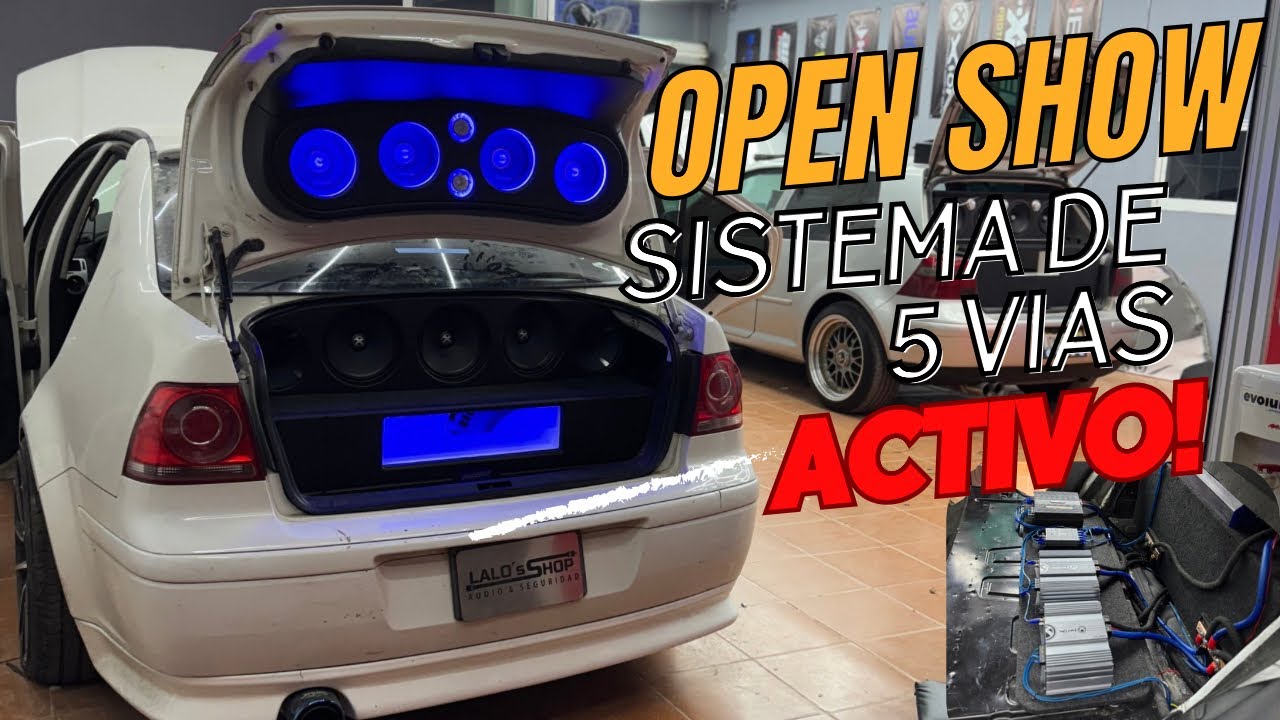 Tremendo sistema Open Show en Jetta Clásico #openshow