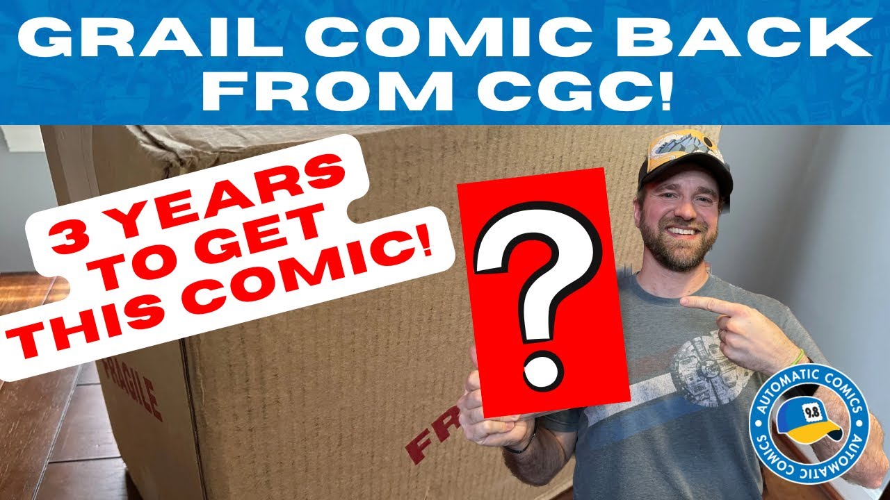 Grail Comic Back From CGC! Huge Unboxing!