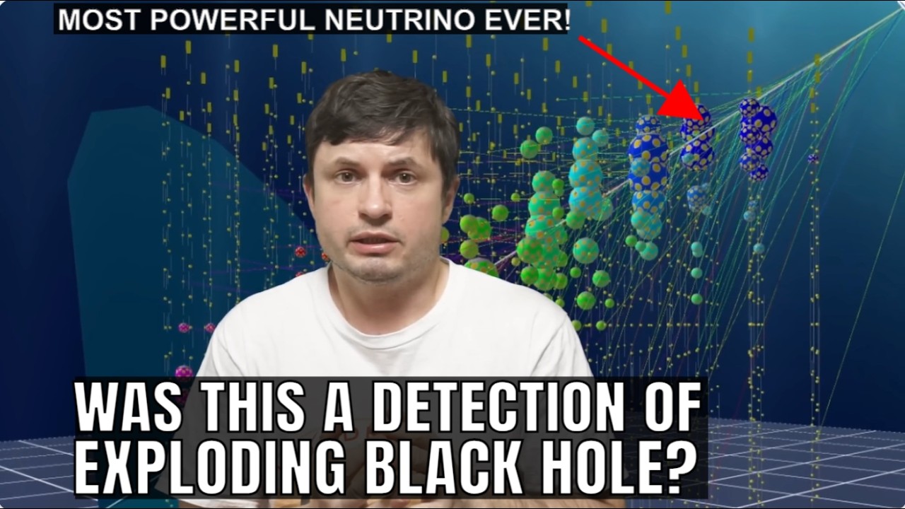 Exploding Black Hole May Be Responsible for Most Powerful Neutrino Ever Found