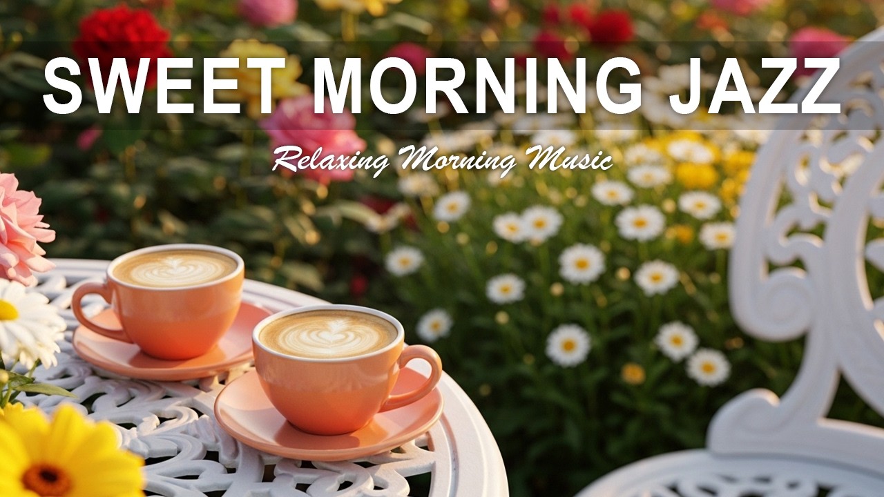 Sweet Morning Jazz ☕ Relaxing Coffee Jazz & Smooth Bossa Nova | Music for Work & Study