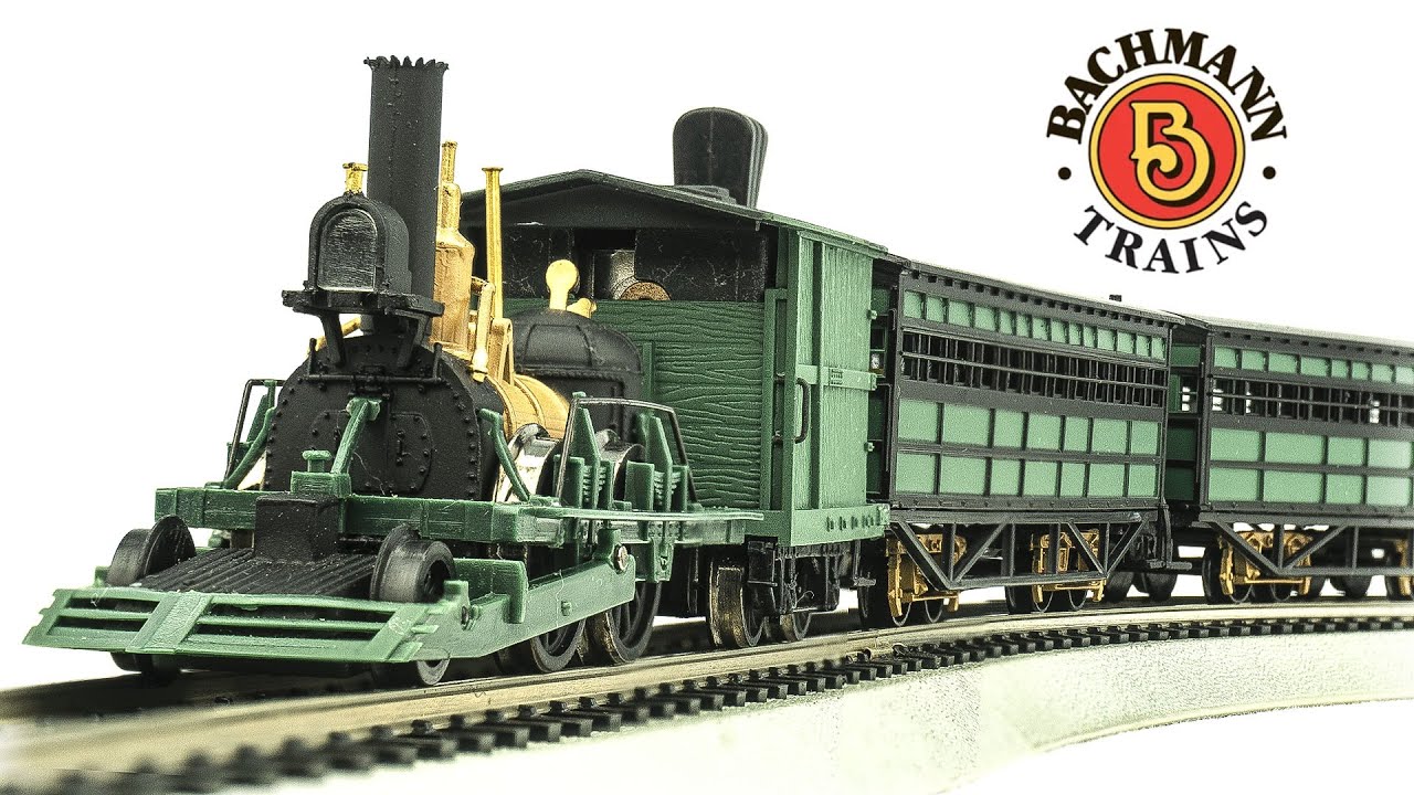 Bachmann HO-Scale John Bull Electric Model Train Set Unboxing & Review
