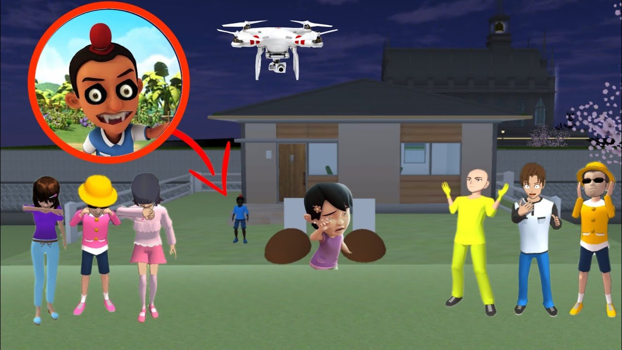 Gawat Mio Dan Susanti Di Cul1k Hantu Jarj1t Sakura School Simulator