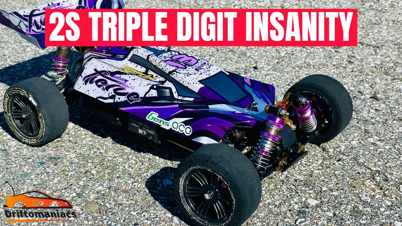 New PB! TRIPLE DIGIT Speed Run! World's Fastest WLTOYS124019 On 2S