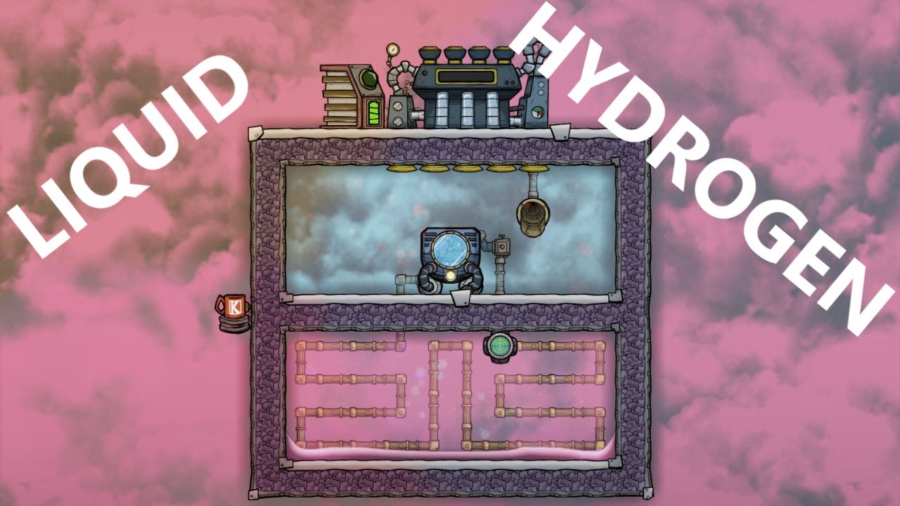 Oxygen Not Included: Cooling without Super Coolant (liquid Oxygen&Hydrogen)