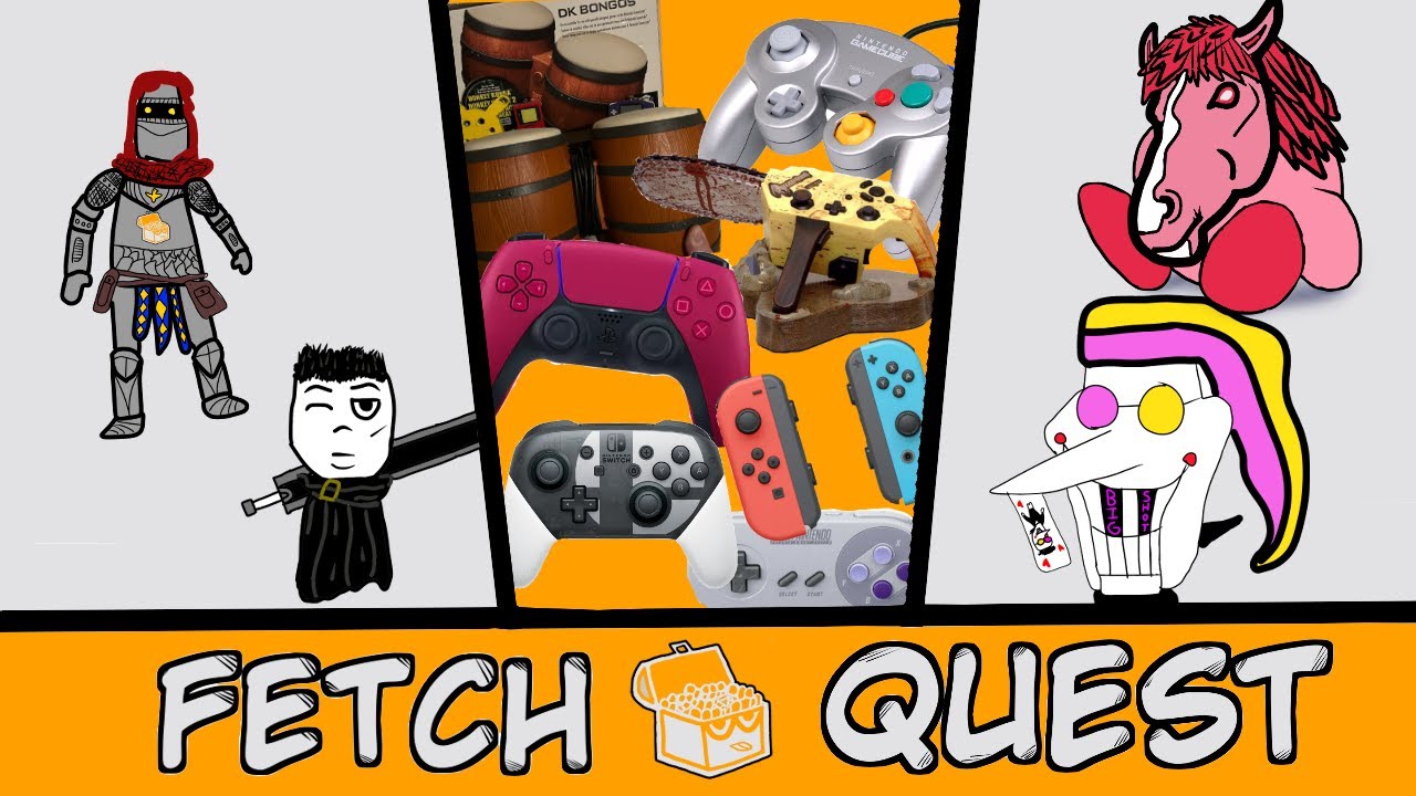 Pros and Con-Trollers (Videogame Controller Episode) / Fetch Quest #4