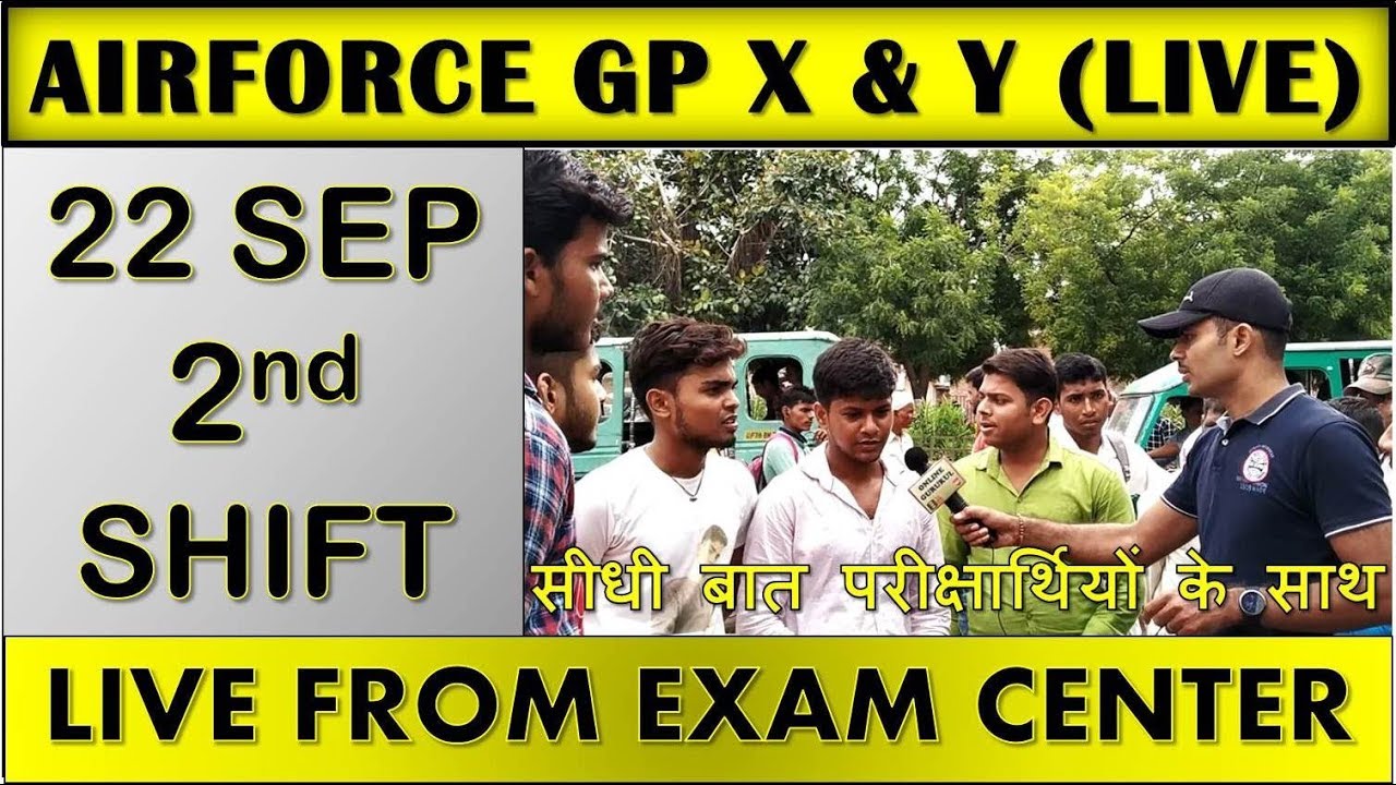 AIRFORCE GROUP XY 22 SEP 2019 2nd SHIFT EXAM REVIEW| AIRFORCE GP X & Y LIVE  22 SEP 19|