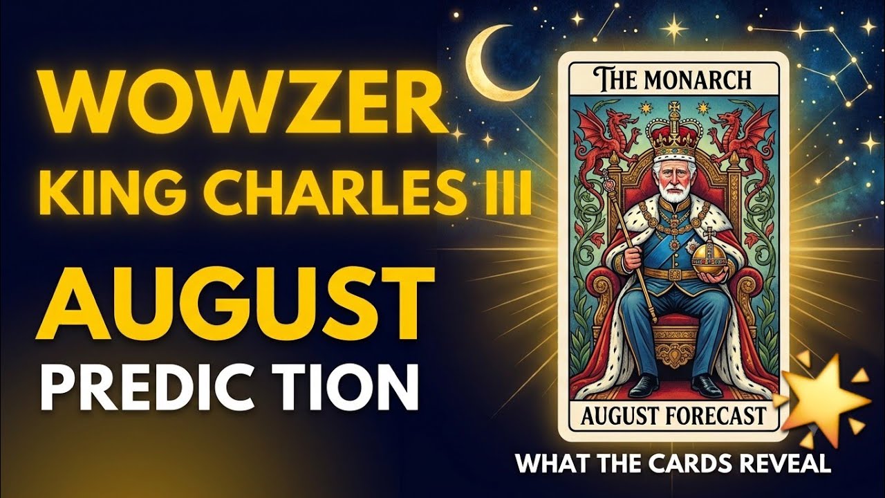 WOW - KING Charles III August Tarot predictions