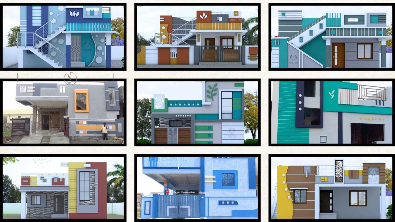 Beautiful Single Floor Elevation Designs | Latest House Elevation designs | Small House Elevation