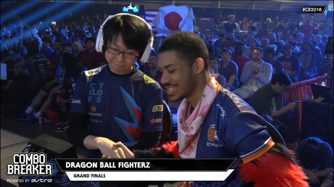 Гранд-финал турнира DBFZ — Go1 против SonicFox — Combo Breaker 2018
