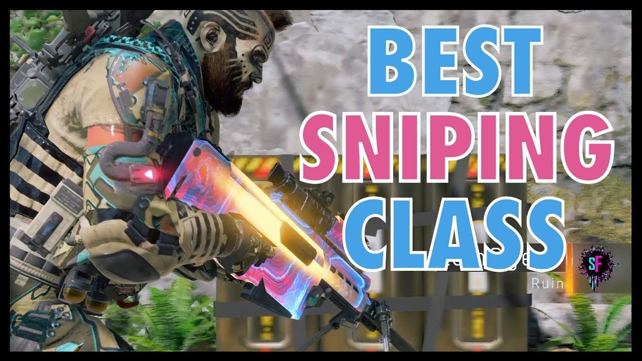 BEST SNIPING CLASS? here's what I use in BO4 | Call Of Duty Black Ops 4