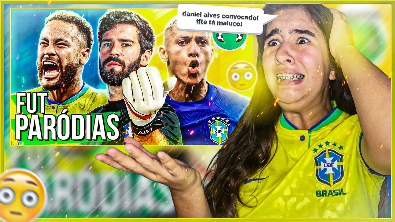 REACT ♫ CONVOCADOS! O NOSSO EXÉRCITO PRA COPA DO MUNDO! | Paródia Evoluiu - Kevin O Chris