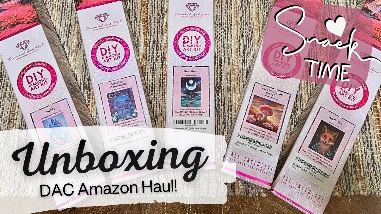 Diamond Art Club Amazon Exclusive Haul! Surprise New Releases!!