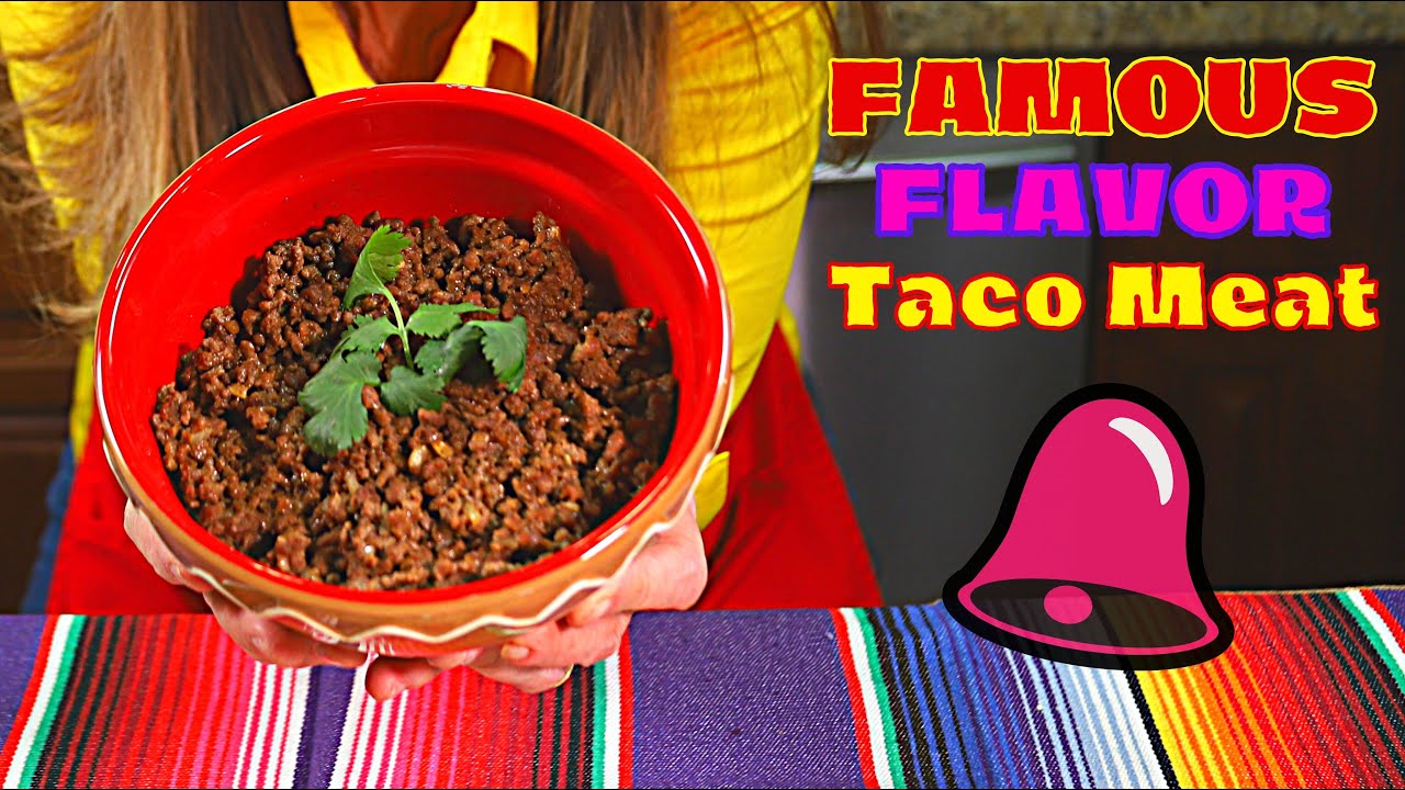 How to Make Classic Taco Bell Taco Meat | But Better!