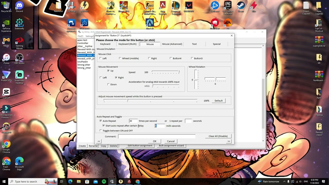HOW TO ADD JITTER AIM ON JOYTOKEY