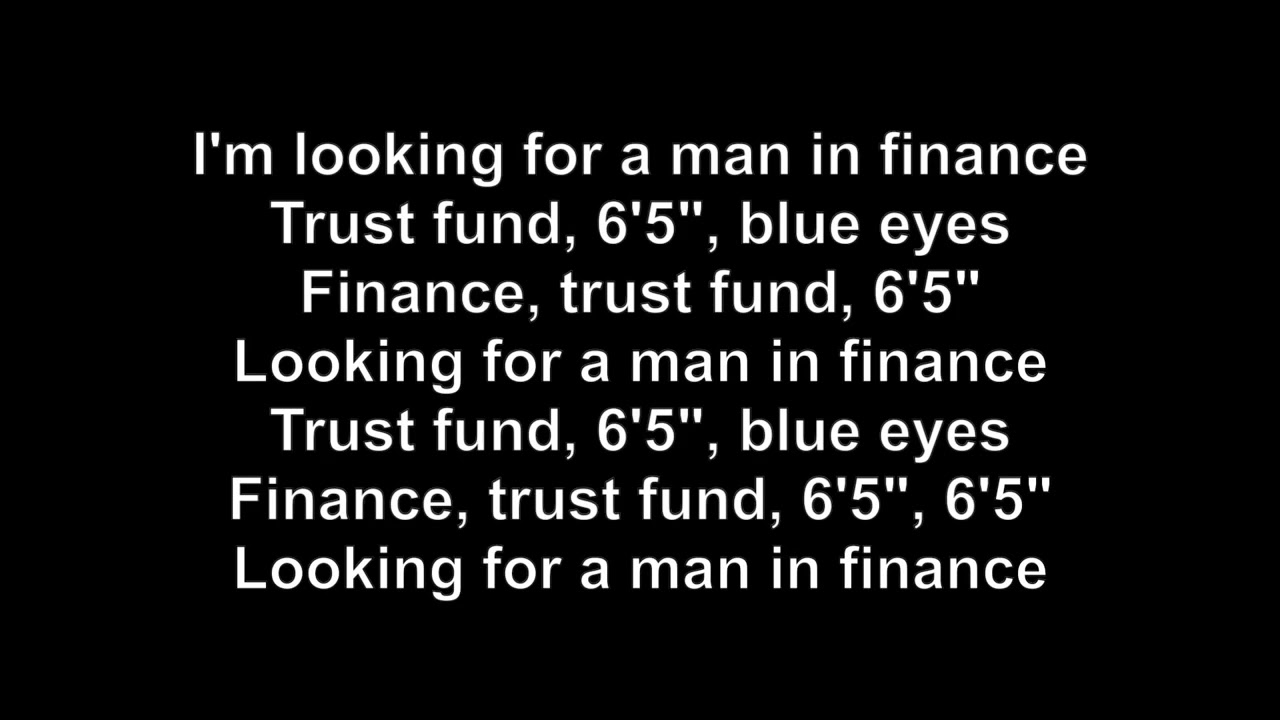 Billen Ted, David Guetta, and Girl On Couch- Man In Finance Lyrics