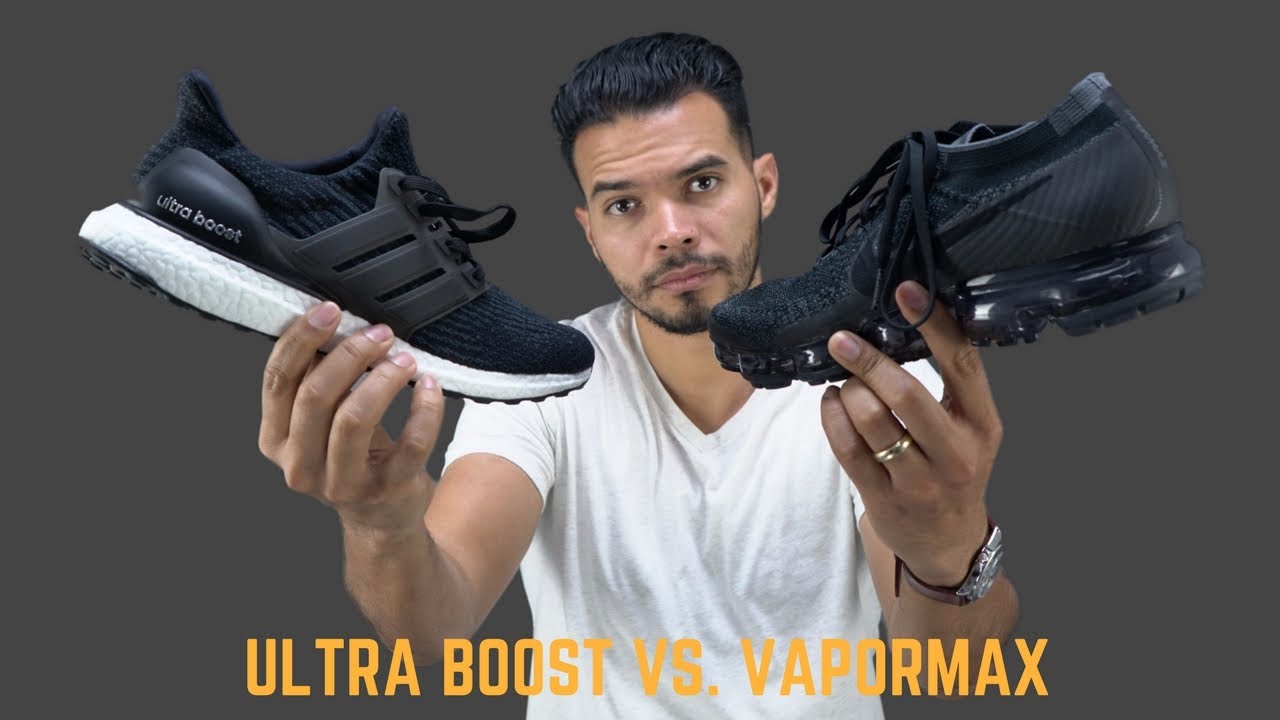 Which Has Better Tech? | Adidas Ultra Boost vs  Nike Vapormax