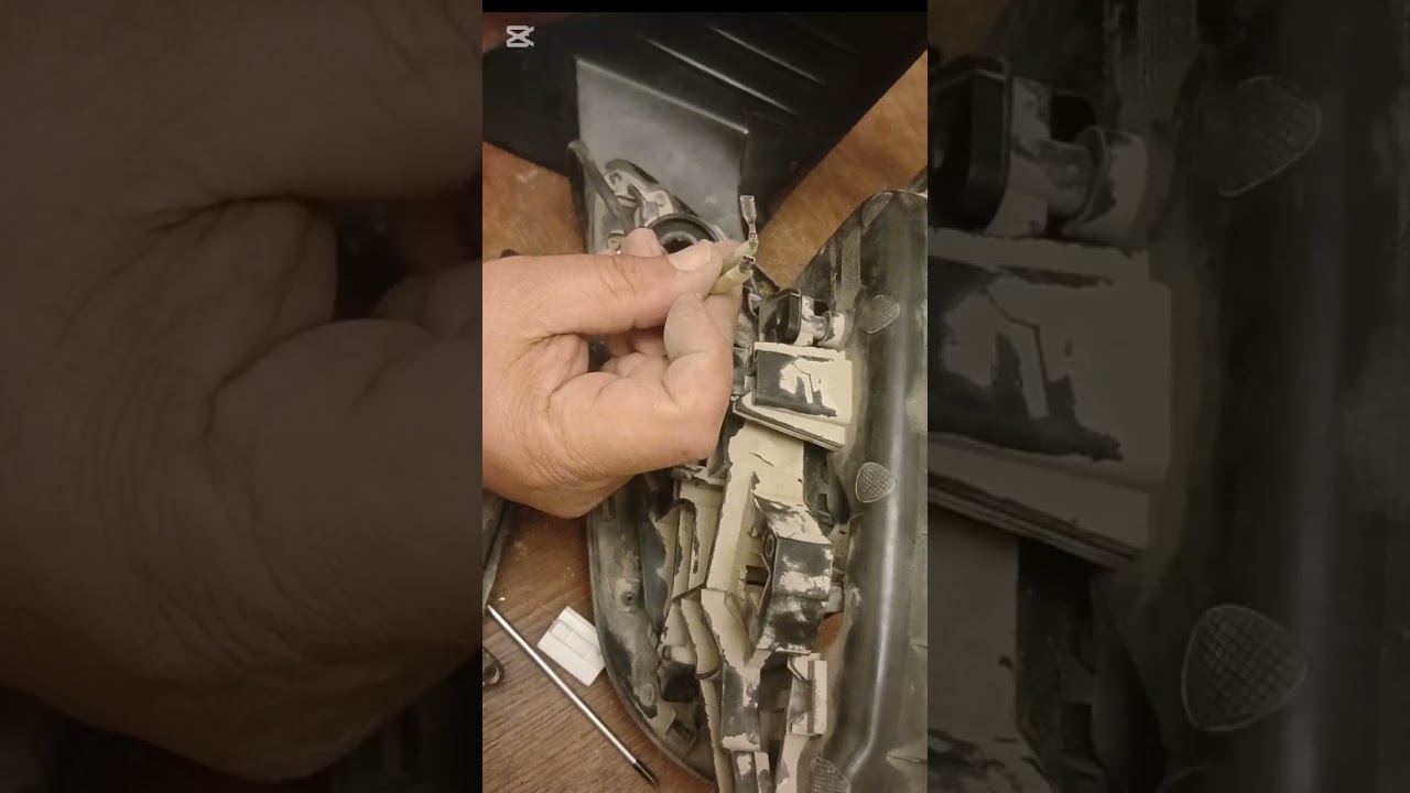 إصلاح مراية جانبية جيتورx70.  Fixing side mirror for jetour x70