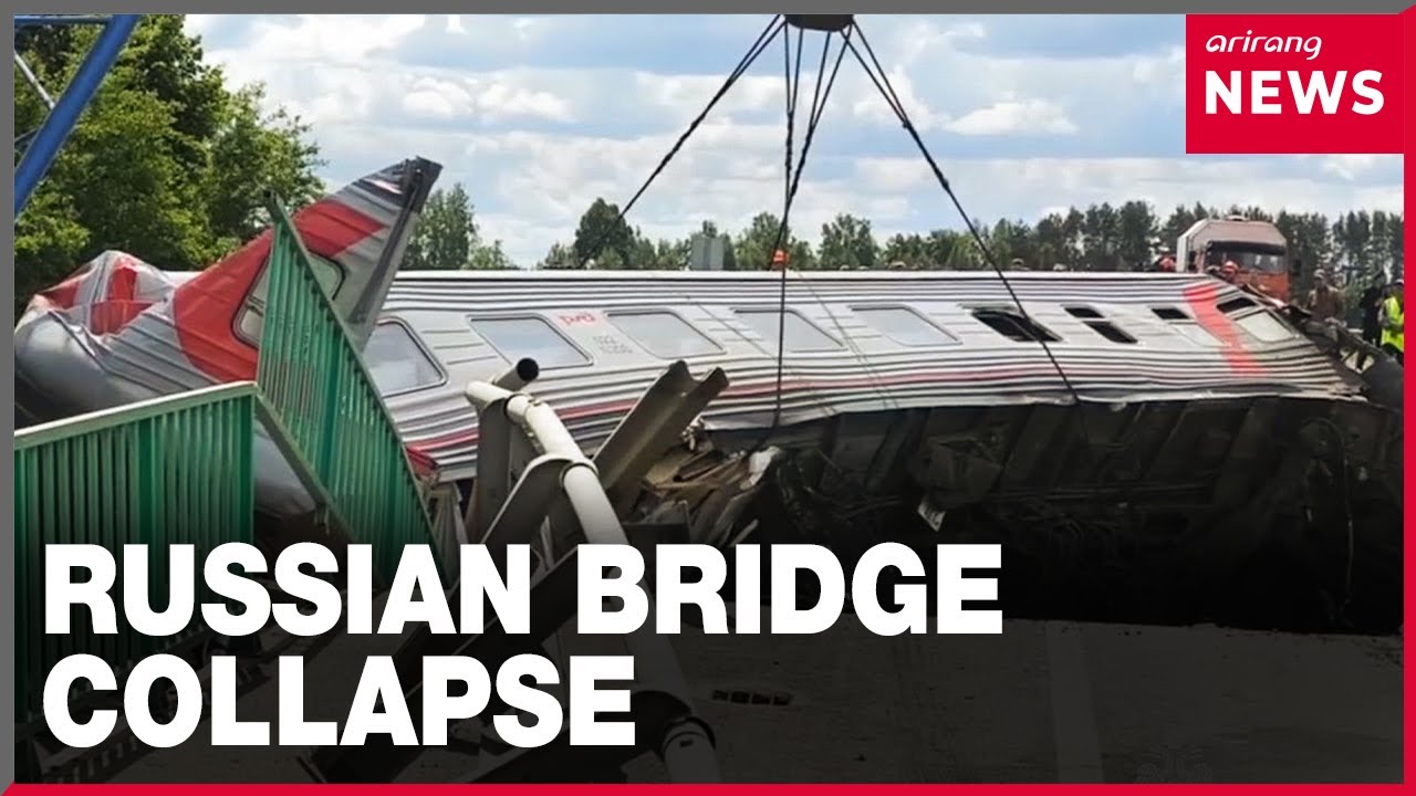 Seven killed after bridge collapses in Russia's Bryansk region bordering Ukraine