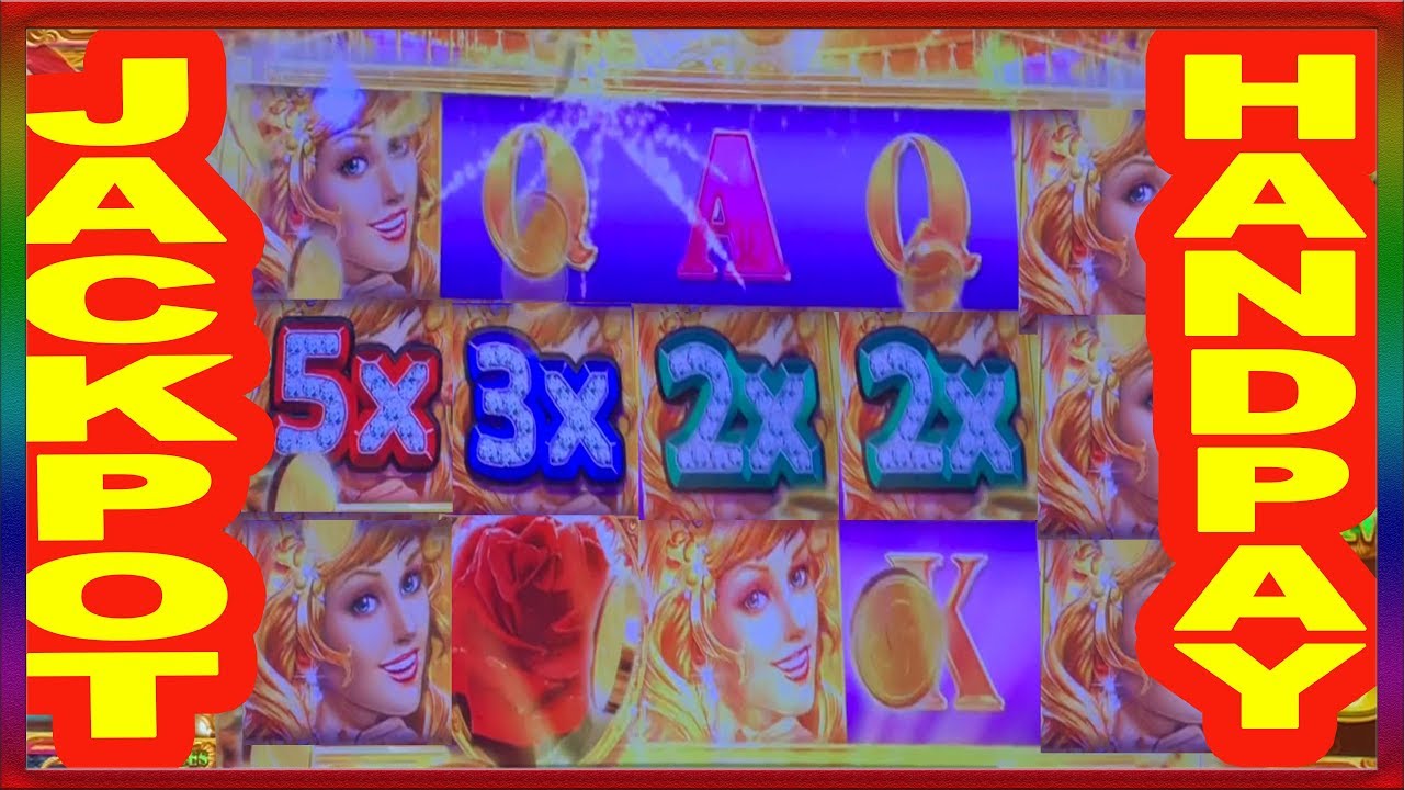 ** JACKPOT HANDPAY SPARKLING ROSES ** 60X MULTIPLIER ** SLOT LOVER **