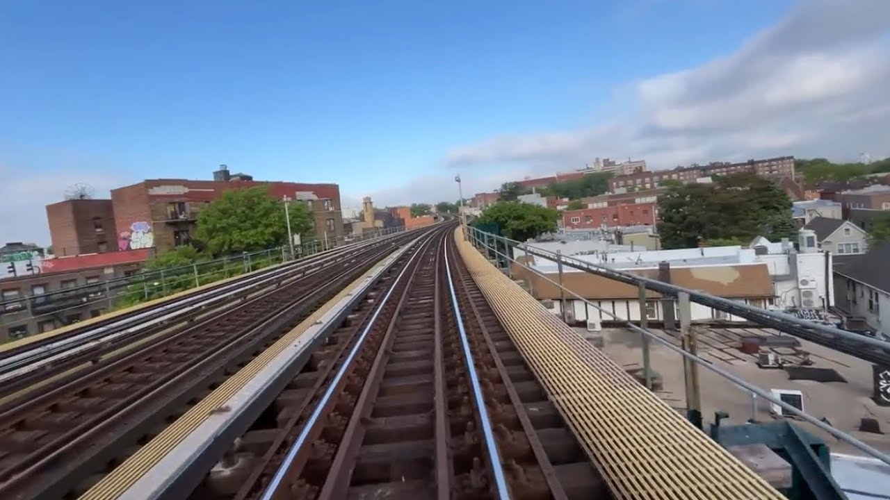 — Front View From Flushing To Hudson Yards Via Local