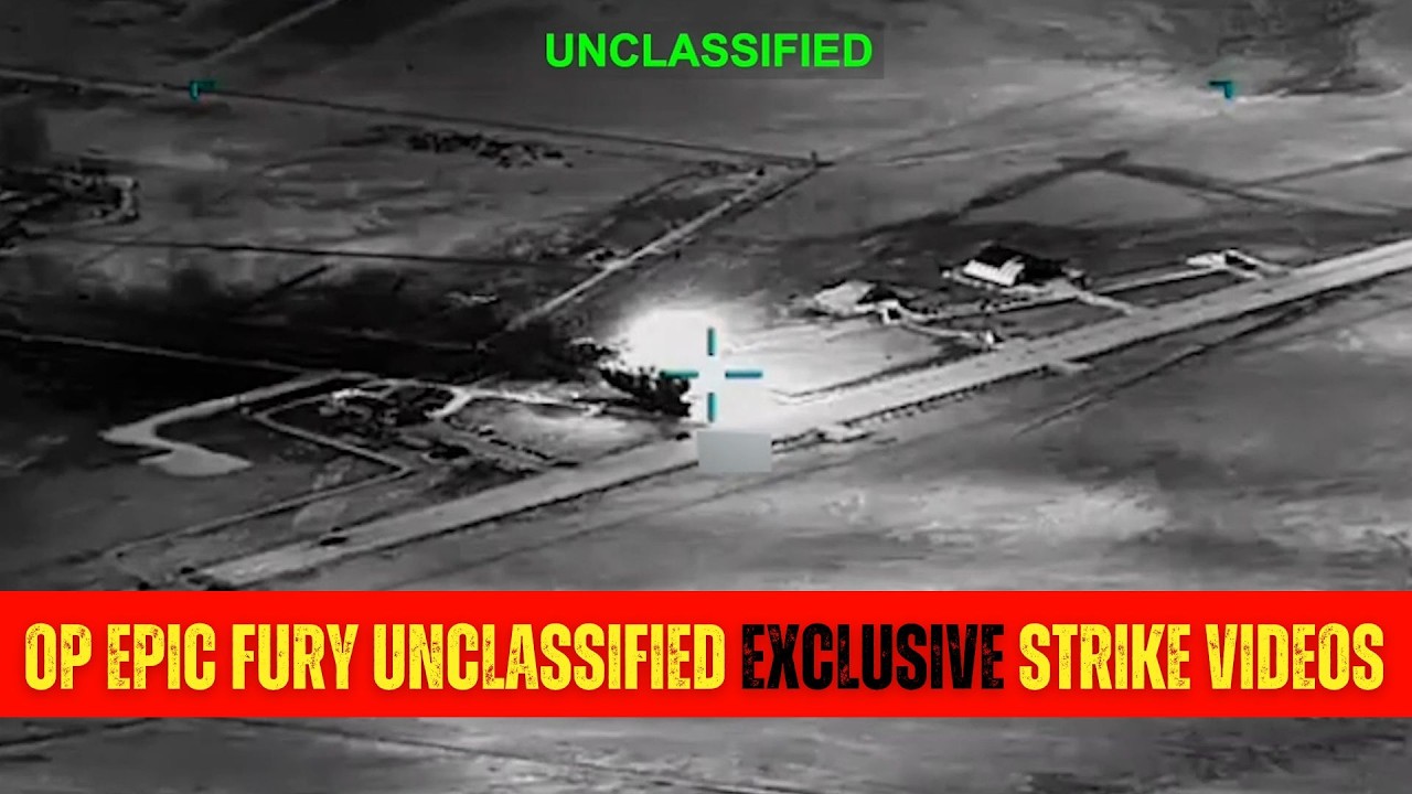 US Operation Epic Fury Exclusive Unclassified Latest Strikes Videos | National Defence