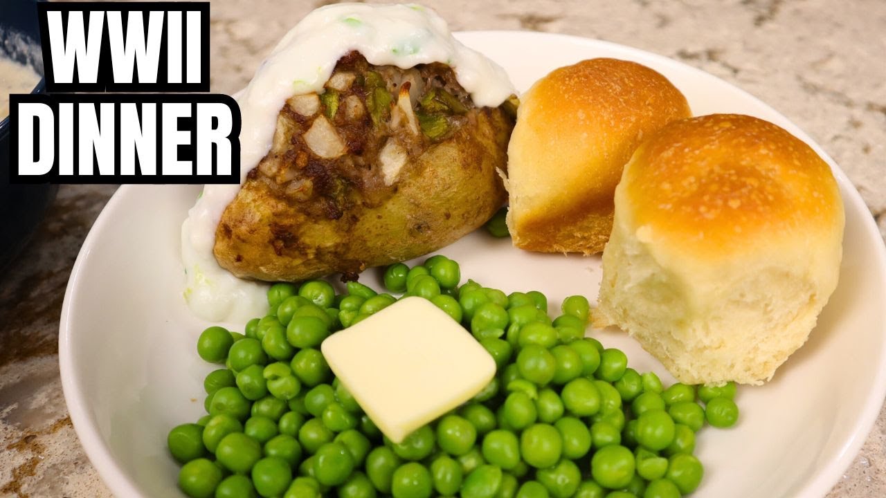Cooking a Dinner from World War II