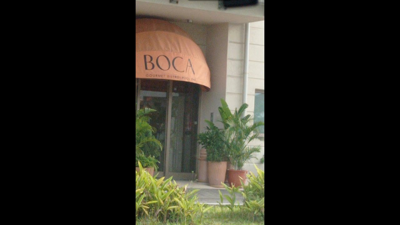 Early Dinner at BOCA Restaurant in Heliconia Park at Eko Atlantic