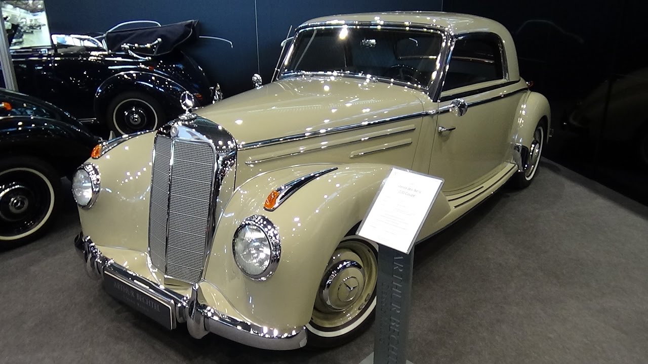 1955 Mercedes-Benz 220 Coupé - Exterior and Interior - Retro Classics Stuttgart 2017
