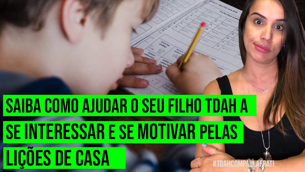 [#94] Meu filho não quer fazer as tarefas da escola