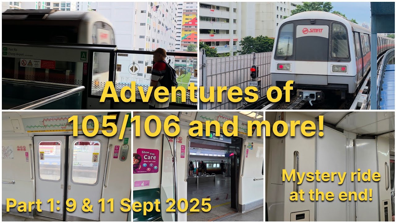 [Special Tribute - Adventures of a KHI C151 train (105/106)] - Part 1: 9 and 11 Sept 2025 