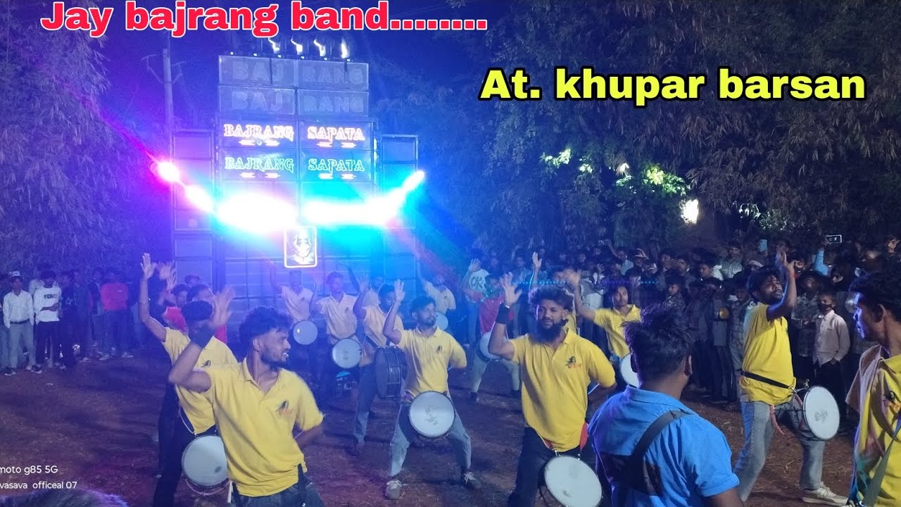 Jay bajrang band bandharpada....... Khupar barsan.....3/01/2026.....