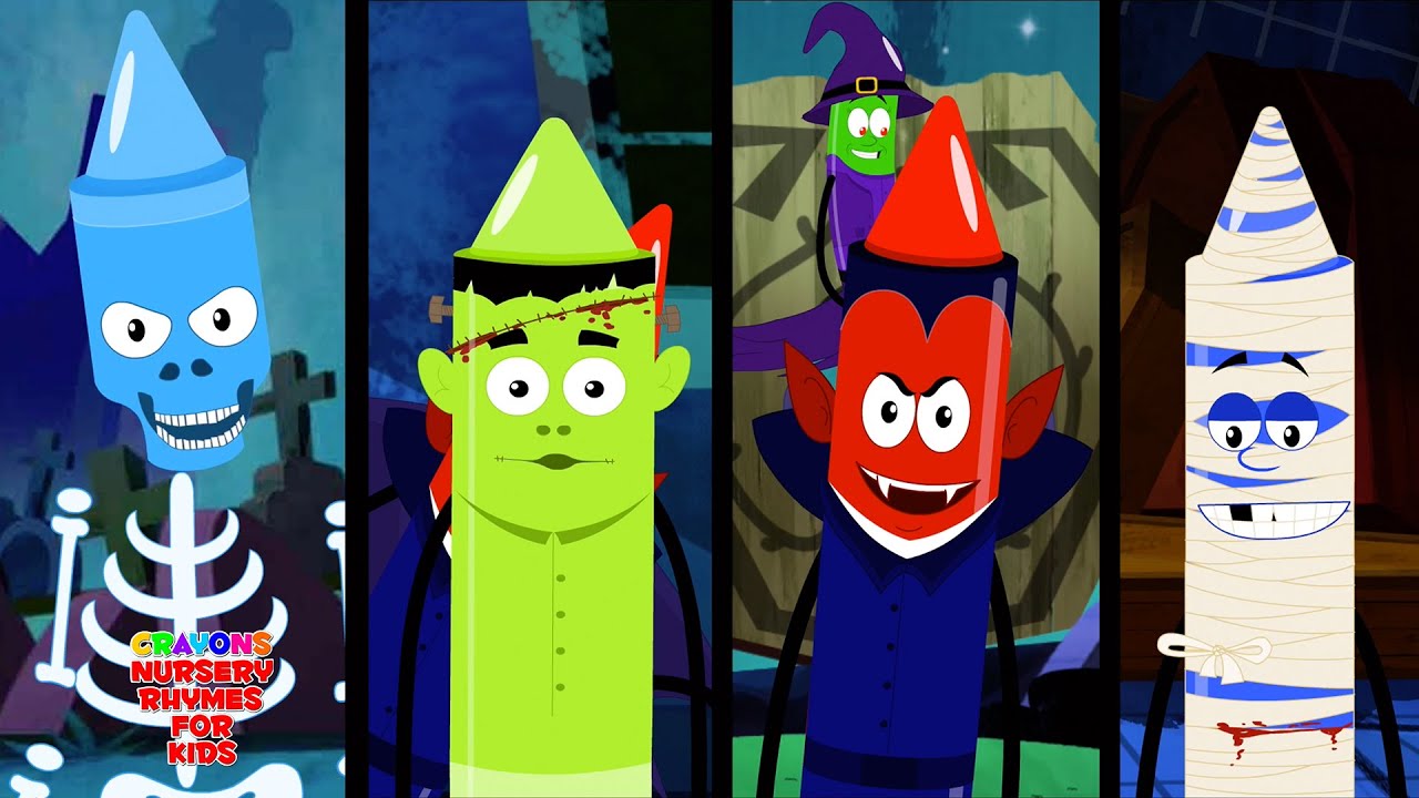 Halloween Is Back + More Spooky Rhymes & Halloween Songs by Crayons