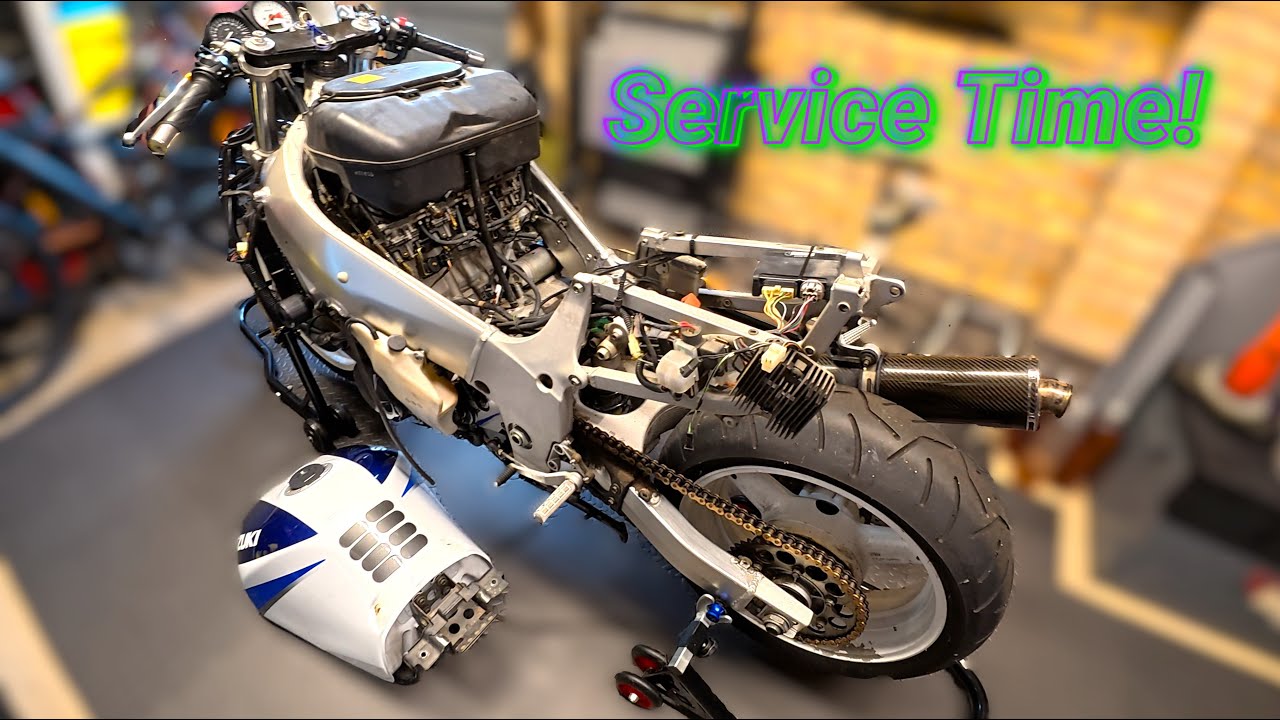 First Service In 20 Years Barn Find Sport Bike | 1999 Suzuki GSXR 600 Ep.4 The Service #motorcycle