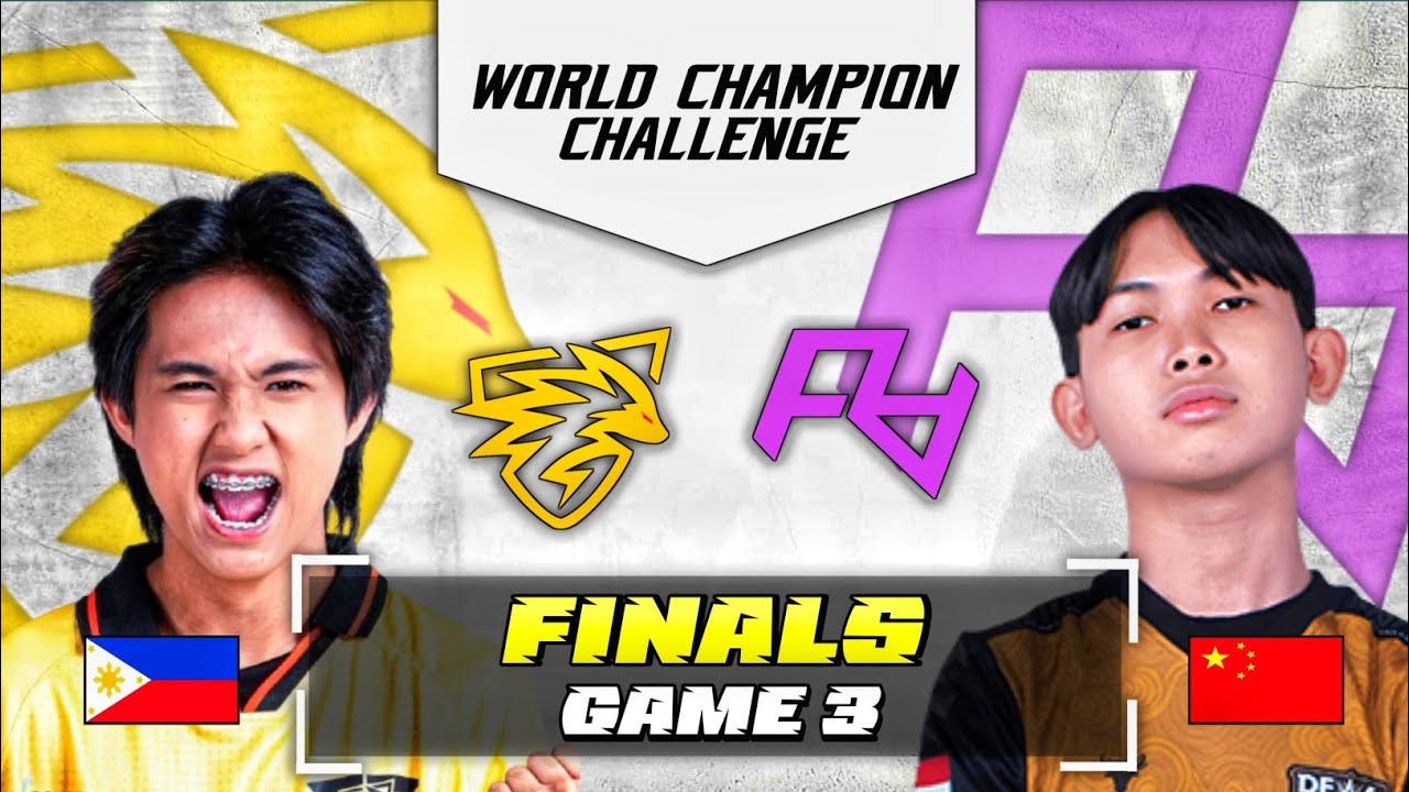 ONIC PH vs RARE ATOM GAME 3 | PH vs CN | WORLD CHAMPION CHALLENGE - FINAL MATCHES