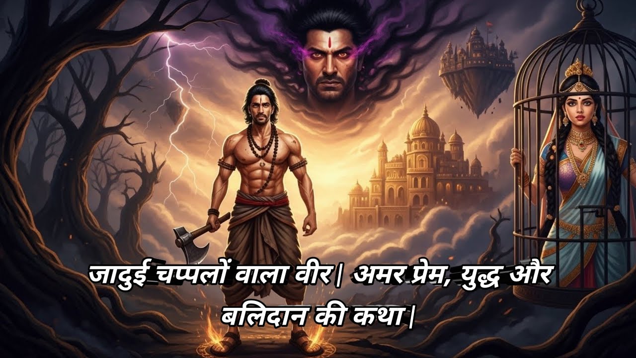 जादुई चप्पलों वाला वीर | अमर प्रेम, युद्ध और बलिदान की कथा | (Suvarnapur Ki Gatha) . 