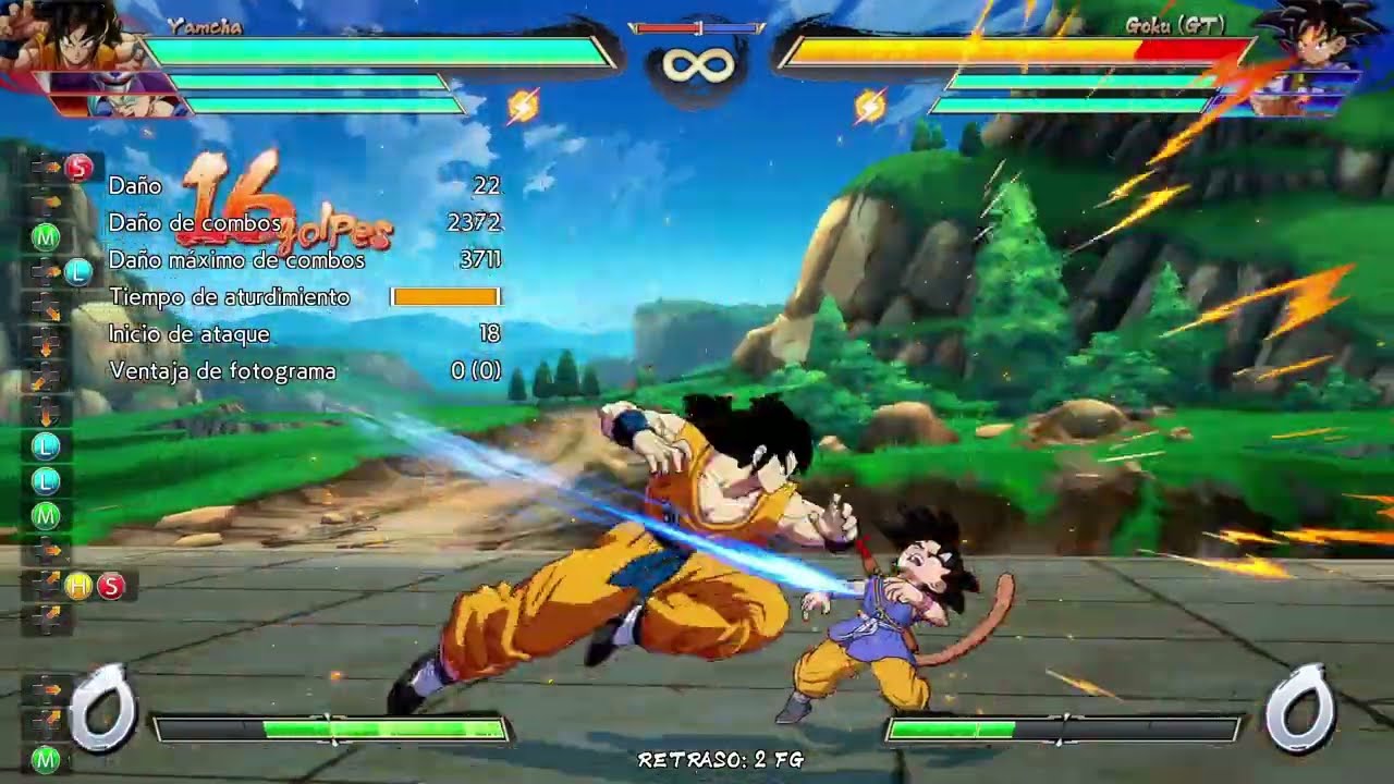 [DBFZ v1.40] Yamcha New 236L-M Loops