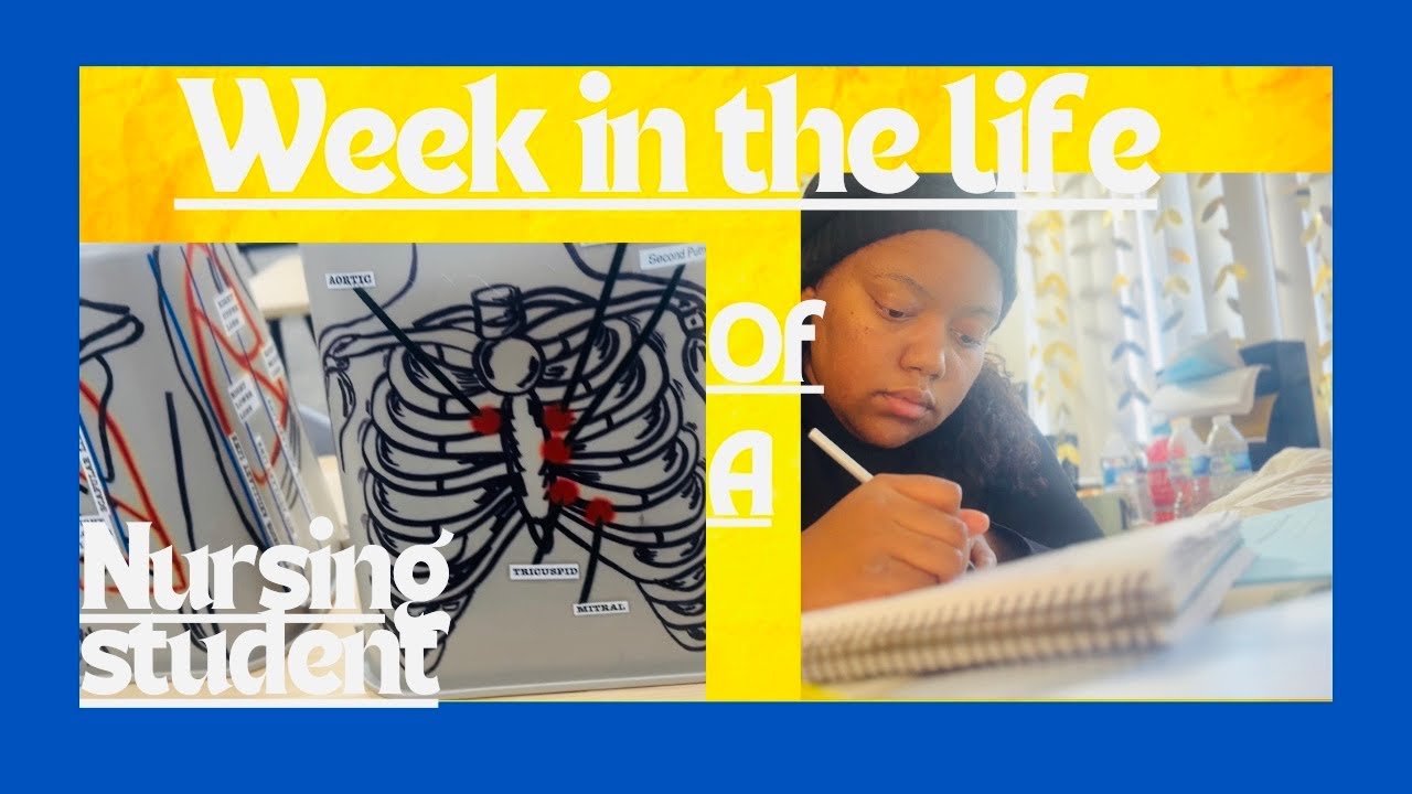 WEEK IN THE LIFE OF A NURSING STUDENT|update