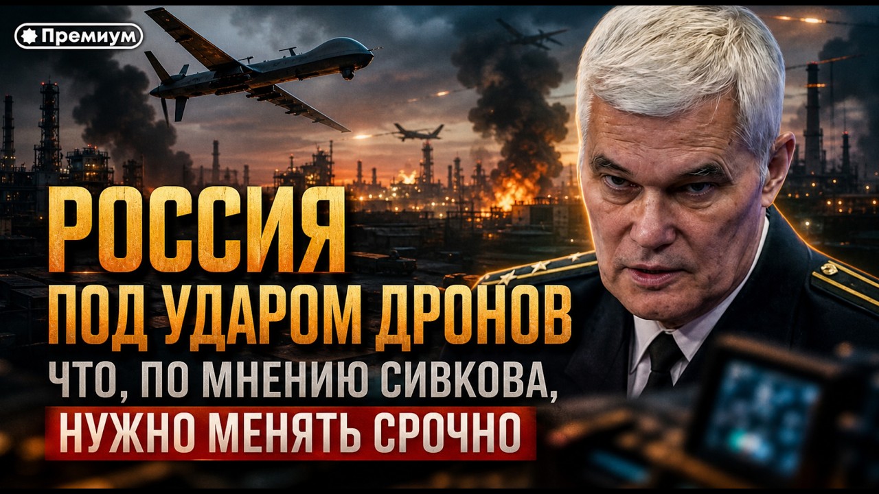 Константин Сивков | РОССИЯ ПОД УДАРОМ ДРОНОВ. Что, по мнению Сивкова, нужно менять срочно