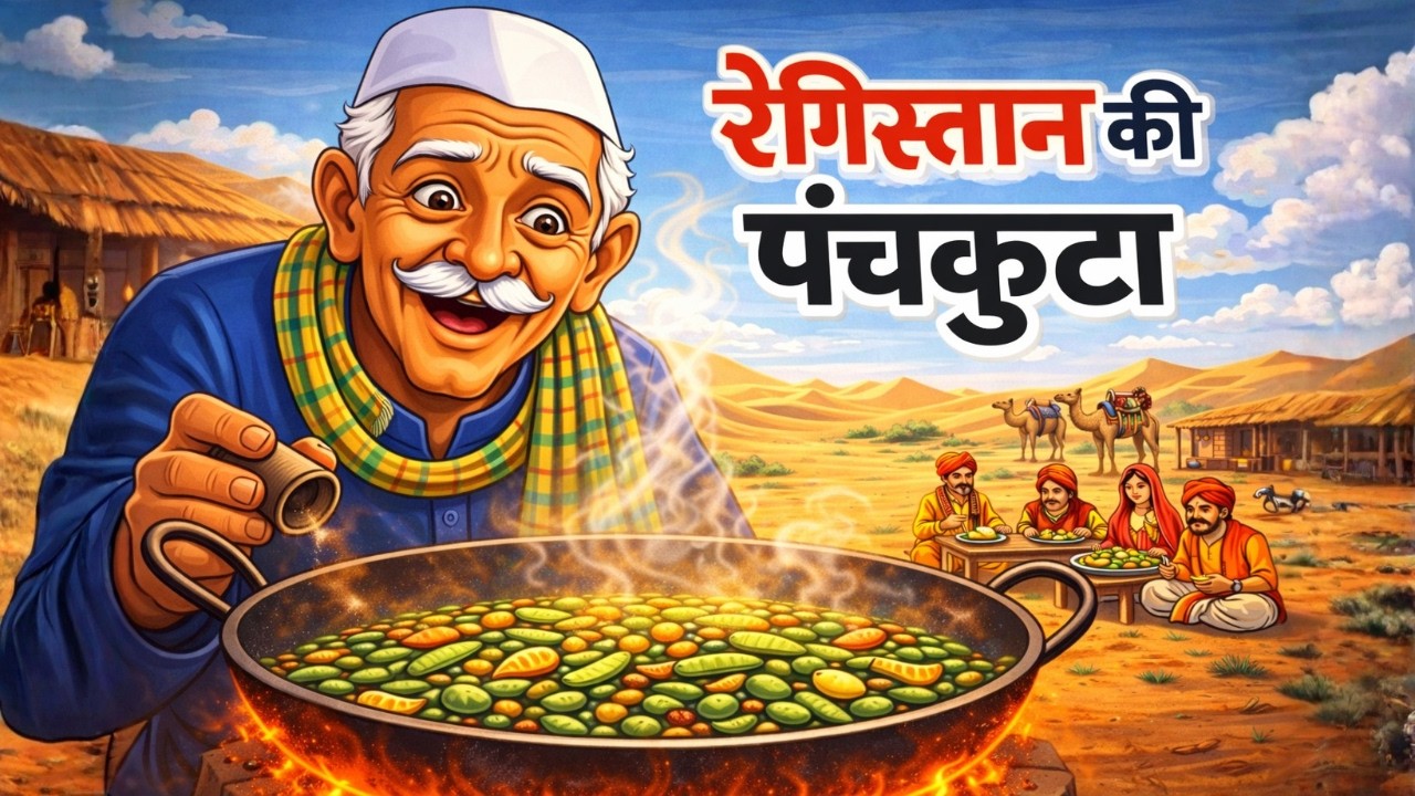 रेगिस्तान में खास पाई जाने वाली पंचकुटा सब्जी | स्वाद और संघर्ष की कहानी