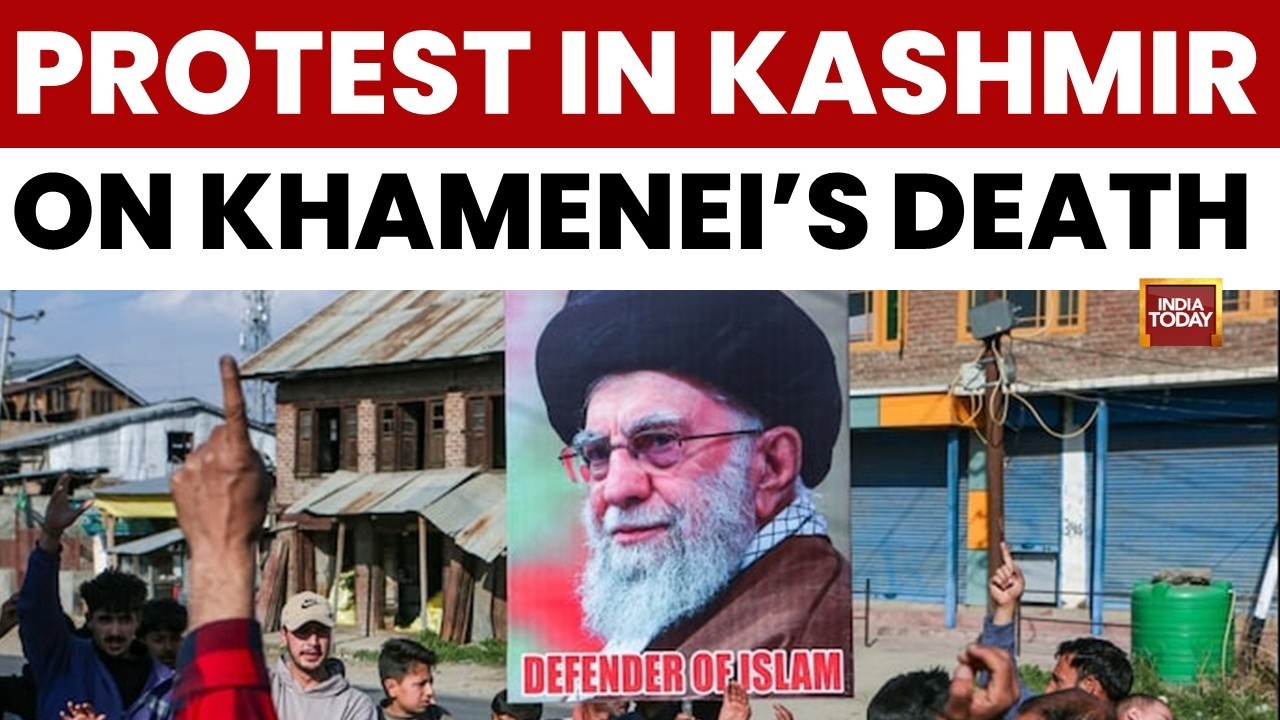 Kashmir Protests Over Iran Supreme Leader's Killing; MHA Issues Violence Warning | India Today