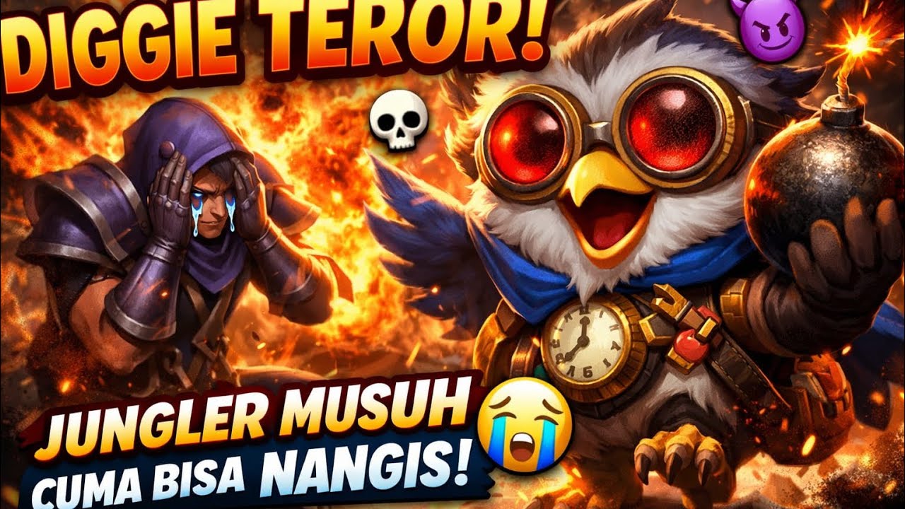 Diggie Spam Bom Tanpa Ampun, diggie ngeselin banget😭😭