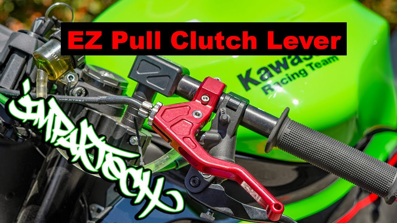 Impaktech Ez (EASY) Pull Clutch Lever Install and Review on a 2022 Kawasaki ZX6R