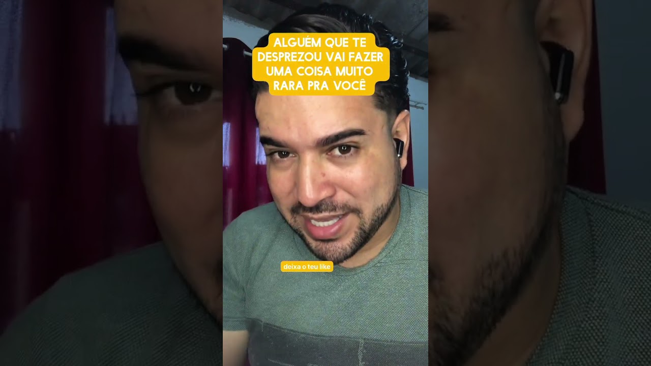 Alguém que te desprezou vai fazer uma coisa muito rara pra você 