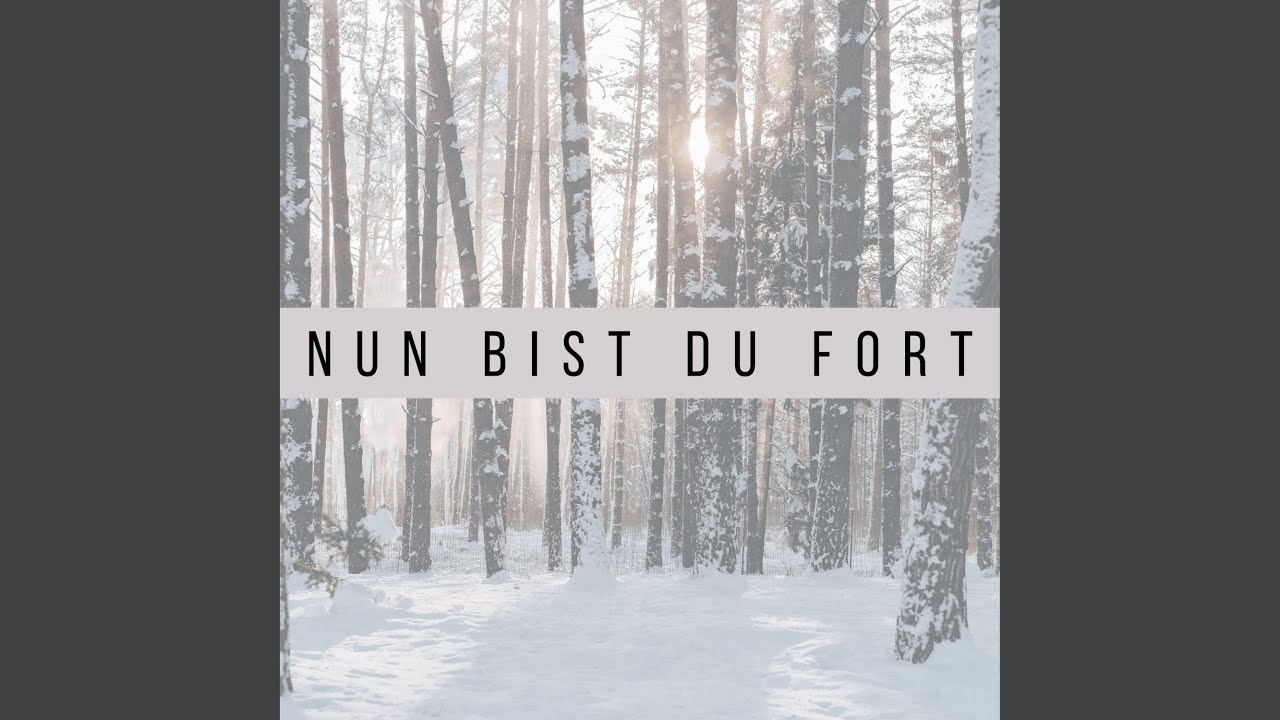 Nun bist du fort