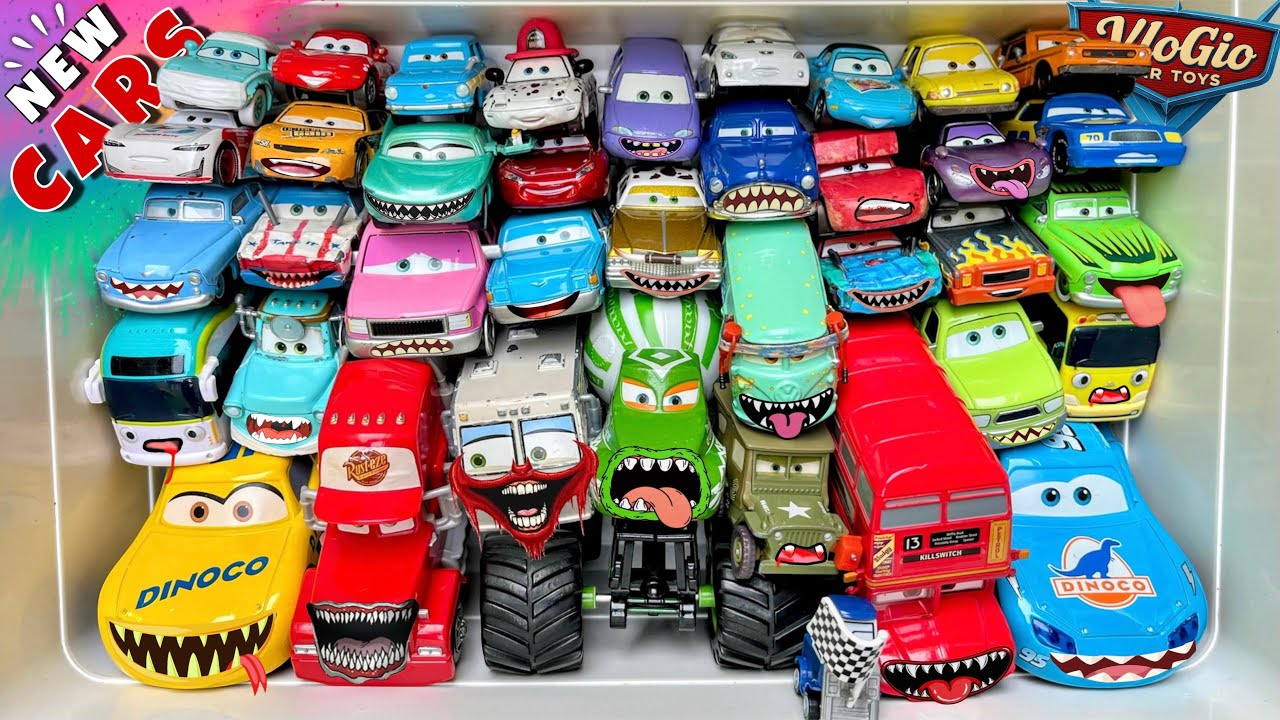 Disney Pixar Cars Unboxing Review | Lightning McQueen, Tow Mater, Doc Hudson, Sally Carrera, Cruz