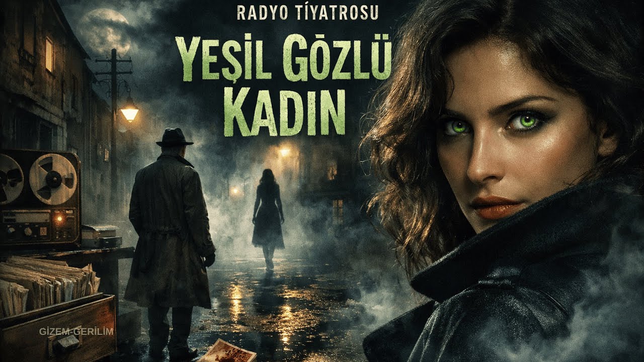 YEŞİL GÖZLÜ KADIN   ___  #radyotiyatrosu #drama #gizem #nostalji #macera